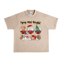 French Oak tipsy and bright christmas Urban Heavy Tee - MaliasSmallBusiness
