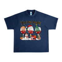 Navy tipsy and bright christmas Urban Heavy Tee - MaliasSmallBusiness
