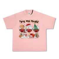 Salmon tipsy and bright christmas Urban Heavy Tee - MaliasSmallBusiness