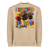 Mushroom i crushed 100 days of school Heavyweight Sweatshirt - Artiststas