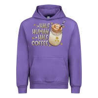Tulip Half Human Half Coffee Urban Hoodie - CowhideDigitalArt
