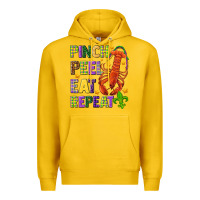Lemon Pinch peel eat repeat crawfish Premium Hoodie - HowdyJamesFarm
