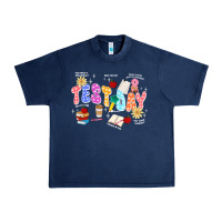 Navy test day Urban Heavy Tee - JahusDesignShop