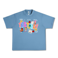 Pebble Blue test day Urban Heavy Tee - JahusDesignShop