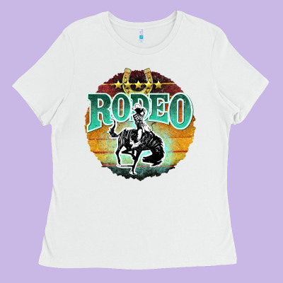 Rodeo Ladies Tee Designed By Jahusdesignshop