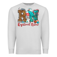Dove Grey registered nurse Premium Sweatshirt - OliviaCreatesArt