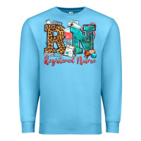 Ocean Blue registered nurse Premium Sweatshirt - OliviaCreatesArt