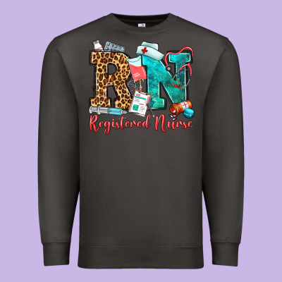 Registered Nurse Premium Sweatshirt Designed By Oliviacreatesart