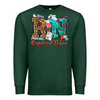 Sports Green registered nurse Premium Sweatshirt - OliviaCreatesArt