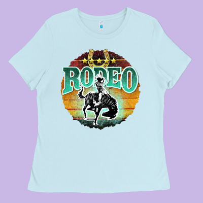 Rodeo Ladies Tee Designed By Jahusdesignshop