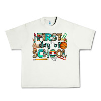 Pistachio first day of school Urban Heavy Tee - NancyCooperArtShop