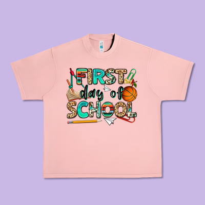 First Day Of School Urban Heavy Tee Designed By Nancycooperartshop