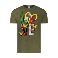 Vintage Olive teacher love nca Vintage Tee - NancyCooperArtShop