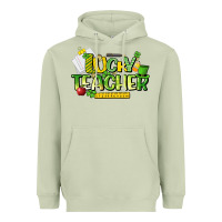 Matcha lucky teacher St. Patrick's Day Heavyweight Hoodie - HowdyJamesFarm