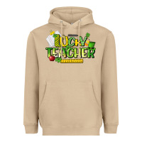 Mushroom lucky teacher St. Patrick's Day Heavyweight Hoodie - HowdyJamesFarm