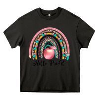 Asphalt hello pre k Heavy Core Tee - JahusDesignShop