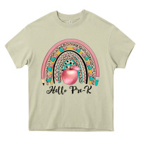 Mossy hello pre k Heavy Core Tee - JahusDesignShop