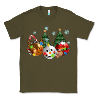 Army Green christmas Classic Tee - MaliasSmallBusiness