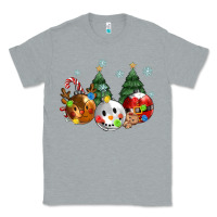 Heather Grey christmas Classic Tee - MaliasSmallBusiness