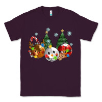 Plum christmas Classic Tee - MaliasSmallBusiness
