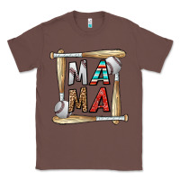 Chestnut baseball mama Classic Tee - CowhideDigitalArt