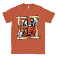 Copper baseball mama Classic Tee - CowhideDigitalArt