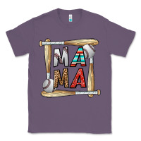 Lavender baseball mama Classic Tee - CowhideDigitalArt