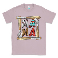 Lilac baseball mama Classic Tee - CowhideDigitalArt