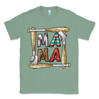 Sage baseball mama Classic Tee - CowhideDigitalArt