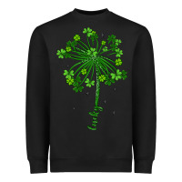 Black lucky st patrick s day Heavyweight Sweatshirt - Artiststas