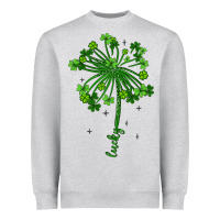 Heather Grey lucky st patrick s day Heavyweight Sweatshirt - Artiststas