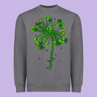 Lucky St Patrick S Day Heavyweight Sweatshirt Designed By Artiststas