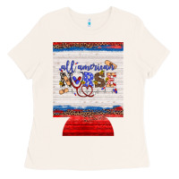 Bone all american nurse 12 oz regular can cooler Ladies Tee - Artiststas