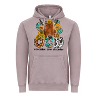 Vintage Zinc obsessive cow disorder Vintage Hoodie - NancyCooperArtShop