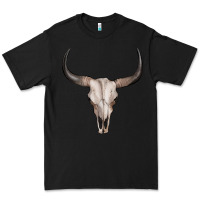 Black bullskull Premium Tee - Artiststas