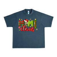 Midnight Navy mimi claus Urban Heavy Tee - MaliasSmallBusiness