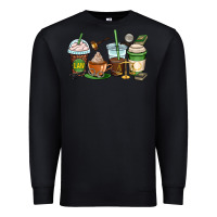 Black lawyer coffee cups Premium Sweatshirt - OliviaCreatesArt