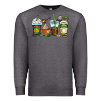 Charcoal Heather lawyer coffee cups Premium Sweatshirt - OliviaCreatesArt