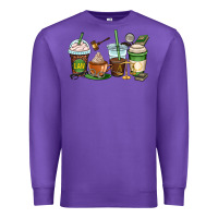 Purple lawyer coffee cups Premium Sweatshirt - OliviaCreatesArt