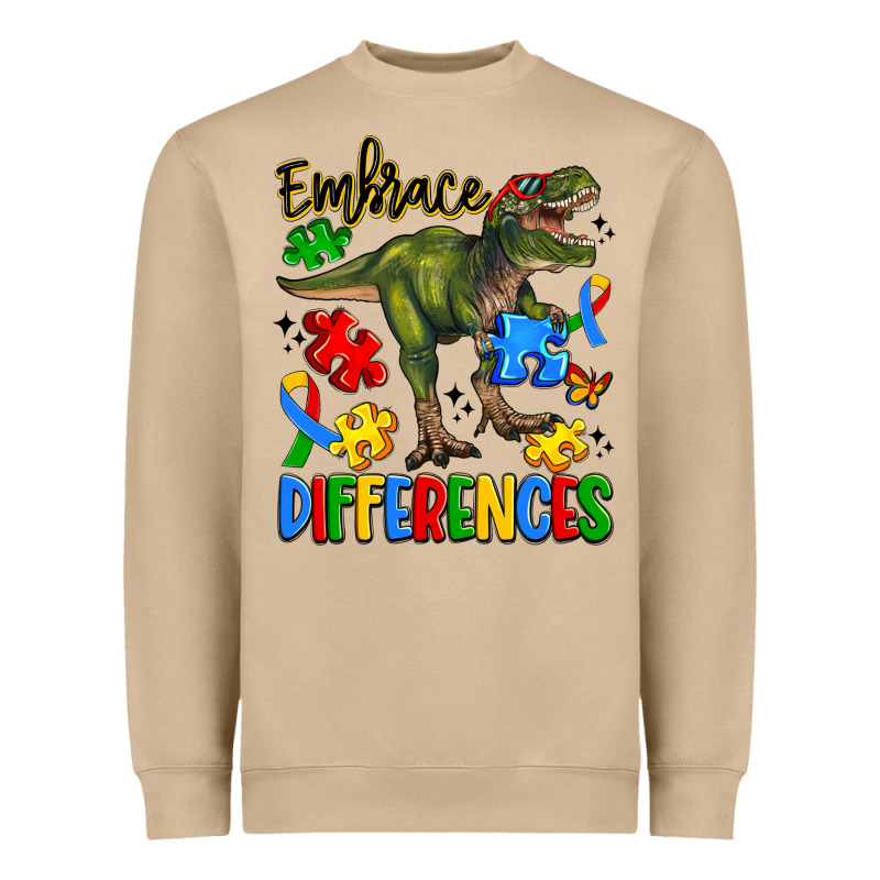 Embrace Differences Heavyweight Sweatshirt by Artiststas | Teevron