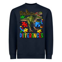 Navy embrace differences Heavyweight Sweatshirt - Artiststas