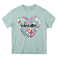 Arona dental life element heart Heavy Core Tee - AdoDesignShop