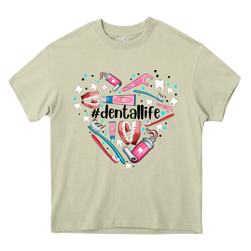 Dental Life Element Heart Heavy Core Tee by AdoDesignShop | Teevron