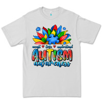 Dove Grey autism awareness accept love understand Premium Tee - JahusDesignShop