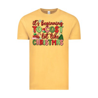 Vintage Mustard it's beginning to cost a lot like christmas Vintage Tee - MaliasSmallBusiness
