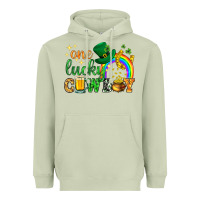 One Lucky Cowboy St. Patricks Day Heavyweight Hoodie | Teevron