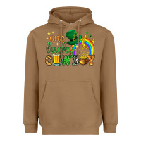 Toasted Coconut One lucky cowboy St. Patricks day Heavyweight Hoodie - HowdyJamesFarm