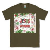 Army Green christian christmas  jesus the reason Classic Tee - MaliasSmallBusiness
