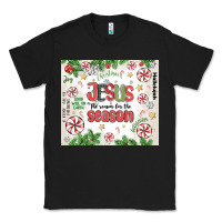 Black christian christmas  jesus the reason Classic Tee - MaliasSmallBusiness