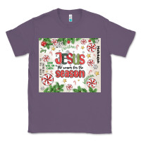 Lavender christian christmas  jesus the reason Classic Tee - MaliasSmallBusiness